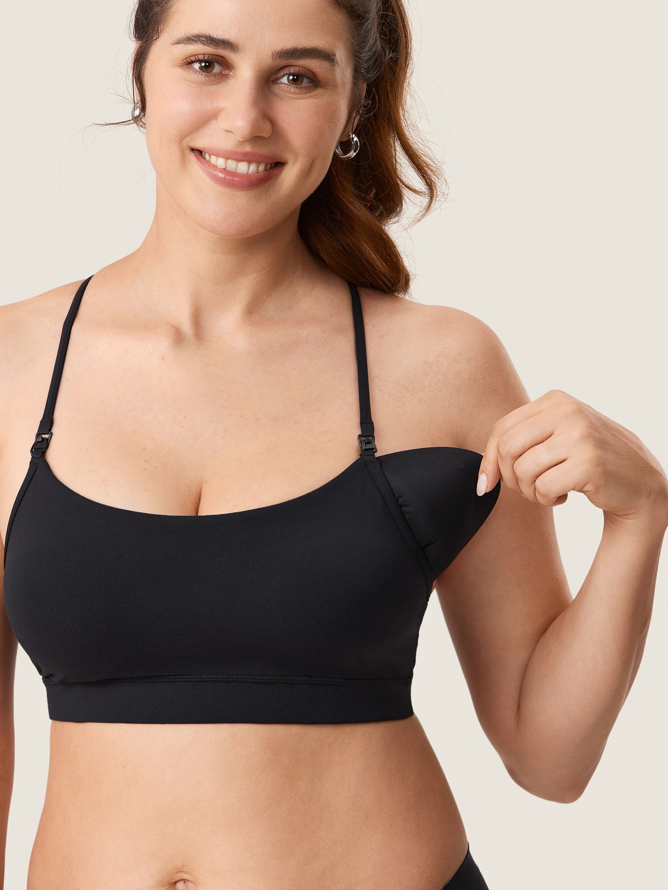 Y Back Nursing Sports Bra