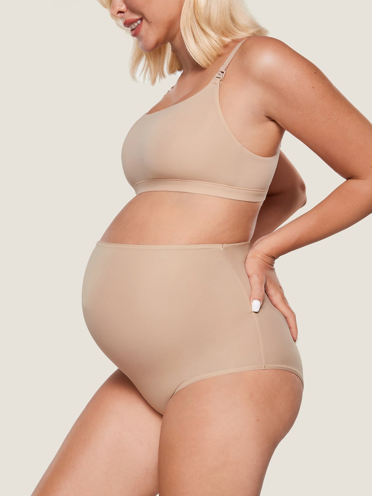 Soft High Waist Maternity Underwear - 2 Pack