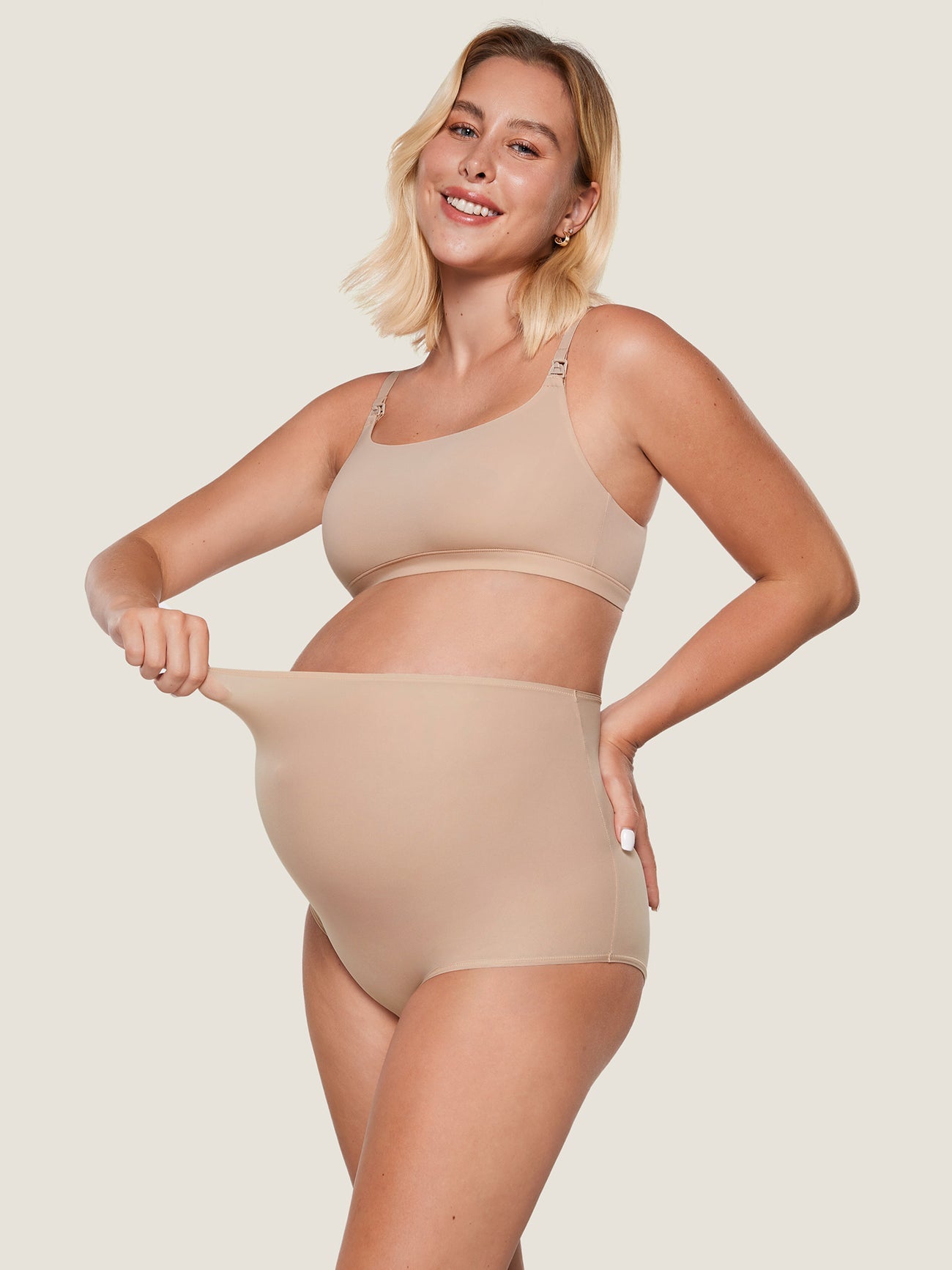 Soft High Waist Maternity Underwear - 2 Pack