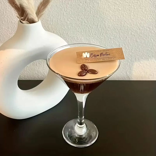 Espresso martini candle